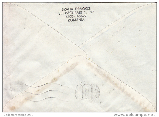 27867- INTERNATIONAL DAY OF THE WOMEN, SPECIAL POSTMARK, PAINTING STAMP ON COVER, 1982, ROMANIA - Storia Postale