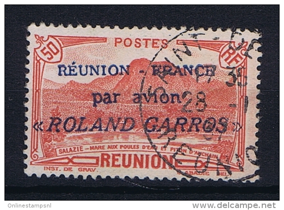 Reunion  Yv Nr AE 1, Used Obl Roland Garros - Luftpost