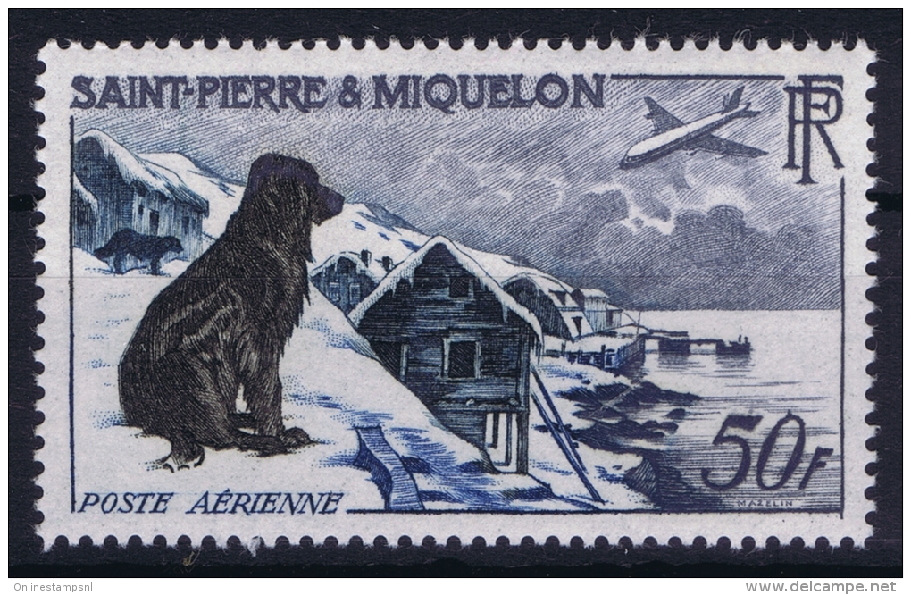 SAINT-PIERRE-ET-MIQUELON Yn Nr AE 24  MH/* Avec  Charnière - Ungebraucht