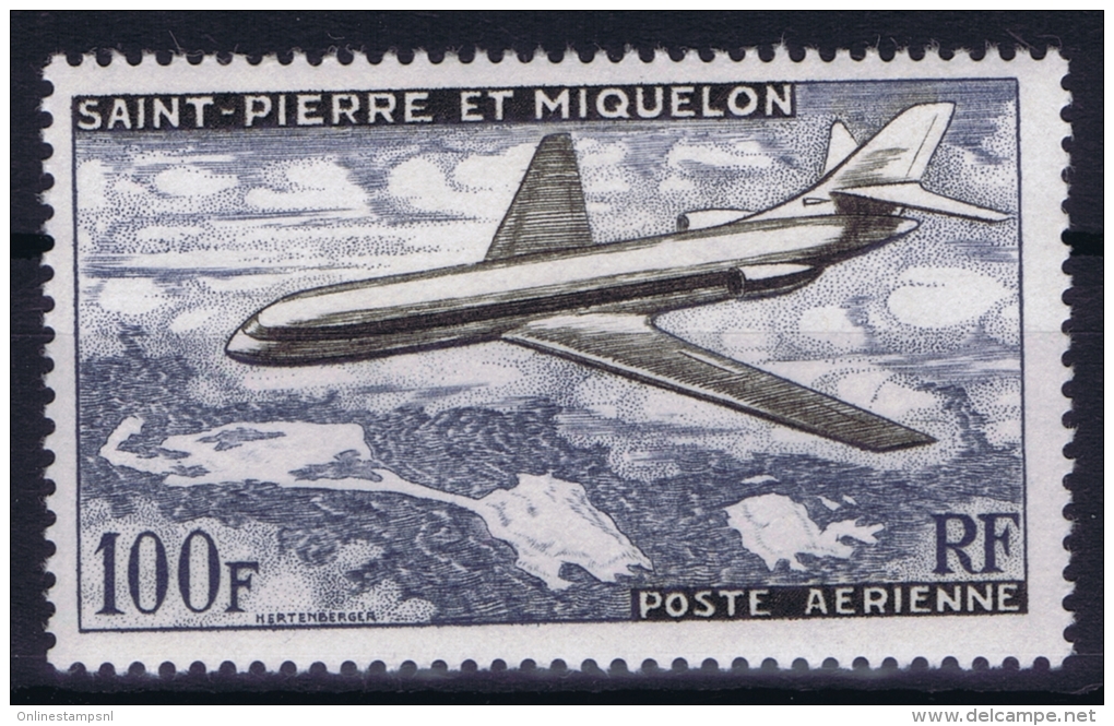 SAINT-PIERRE-ET-MIQUELON Yn Nr AE 25  MH/* Avec  Charnière - Nuovi