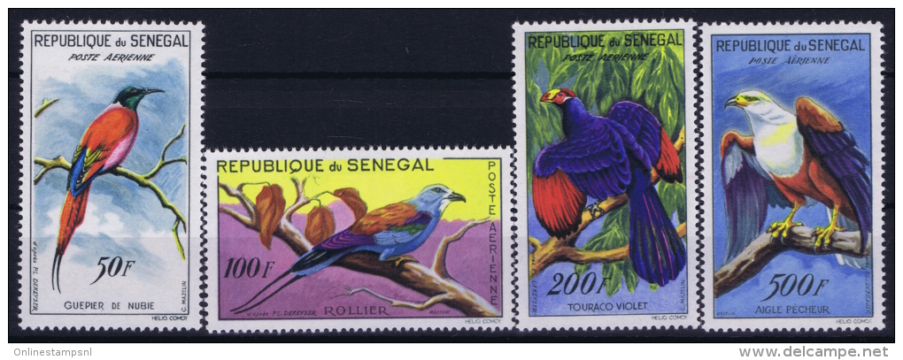 SENEGAL Yn Nr AE 31-35 , Mi 239 - 243  MH/* Avec  Charnière  Birds - Sénégal (1960-...)