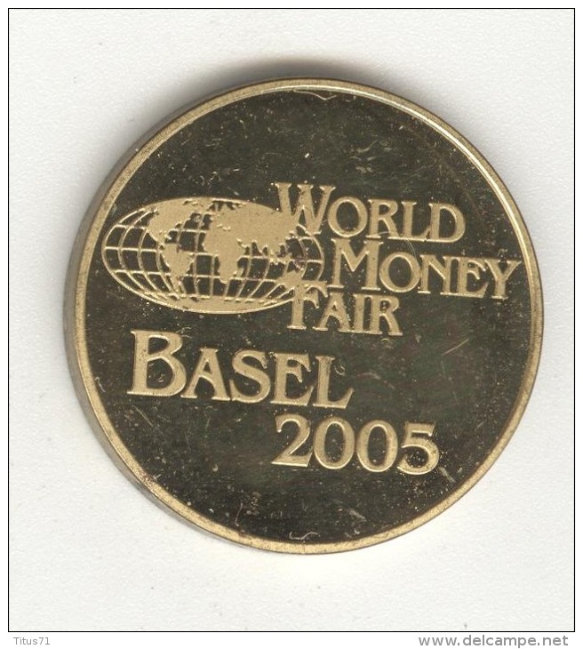 Jeton World Money Fair - Basel 2005 - Lietuvos Bankas - Professionali / Di Società