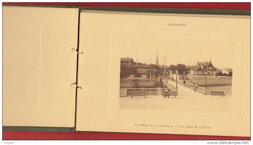 ARCACHON Album Artistique L.L Début 1900 - Très Belles Photos Sépia - 1801-1900