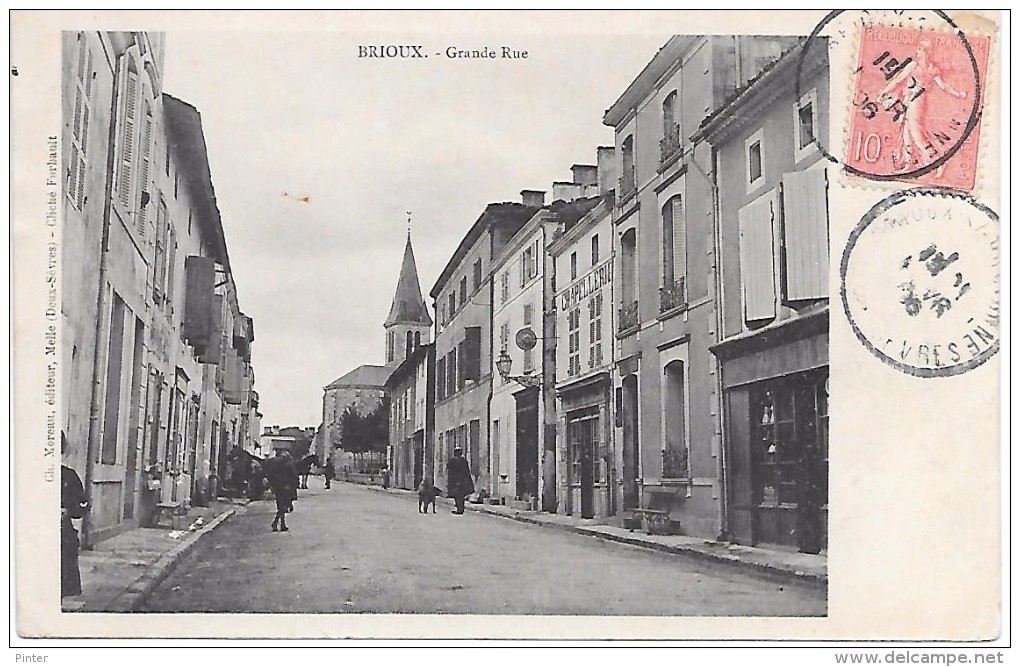 BRIOUX - Grande Rue - Brioux Sur Boutonne