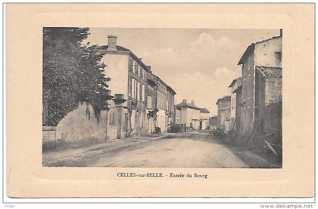 CELLES SUR BELLE - Entrée Du Bourg - Celles-sur-Belle