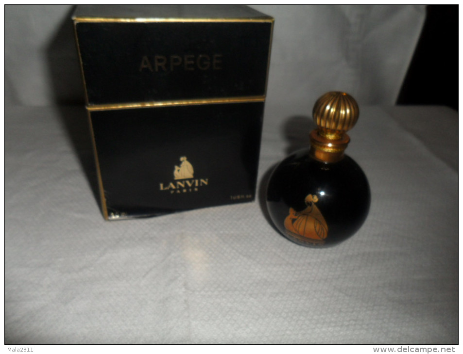 ANCIEN  FLACON AVEC SON COFFRET  /  ARPEGE DE LANVIN    / PF   30 ML  PLEIN SCELLE - Bottles (empty)