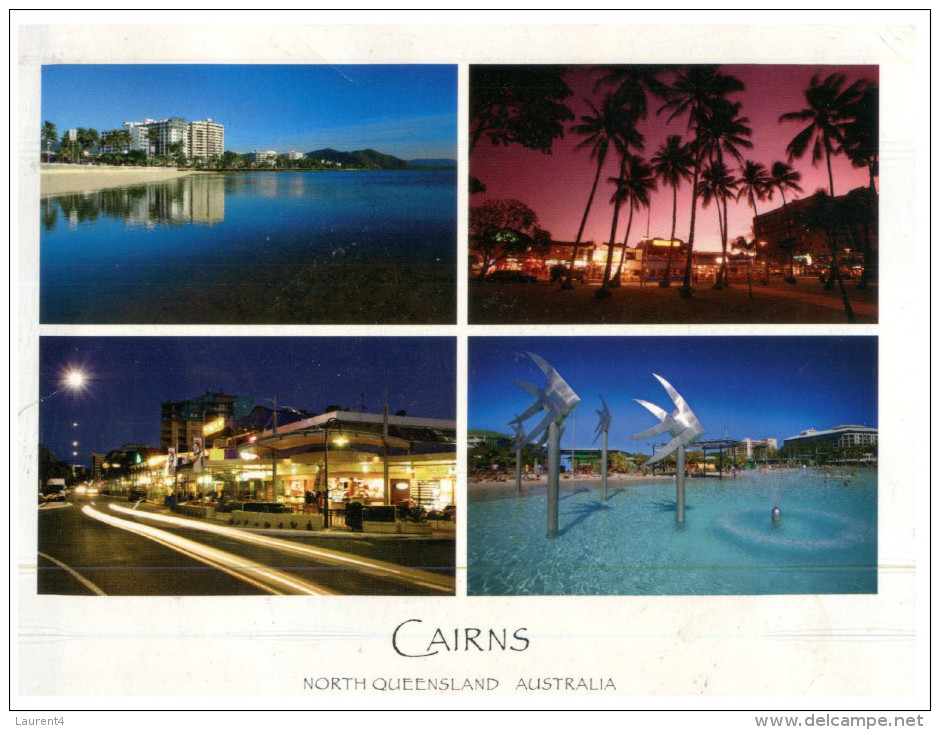 (222) Australian - QLD - Cairns (with International Koala Stamp At Back Of Card) - Cairns