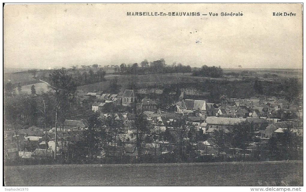 PICARDIE - 60 - OISE  - MARSEILLE EN BEAUVAISIS - Vue Générale - Marseille-en-Beauvaisis