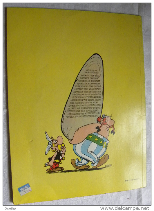 BD ASTERIX The Legionnary 1974 Uderzo Goscinny Dargaud - Translated Comics