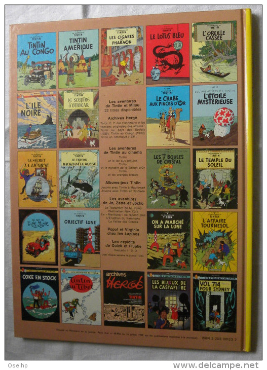 BD EO TINTIN Et Les PICAROS Hergé Edition Originale 1976 C1 Editions CASTERMAN - Hergé