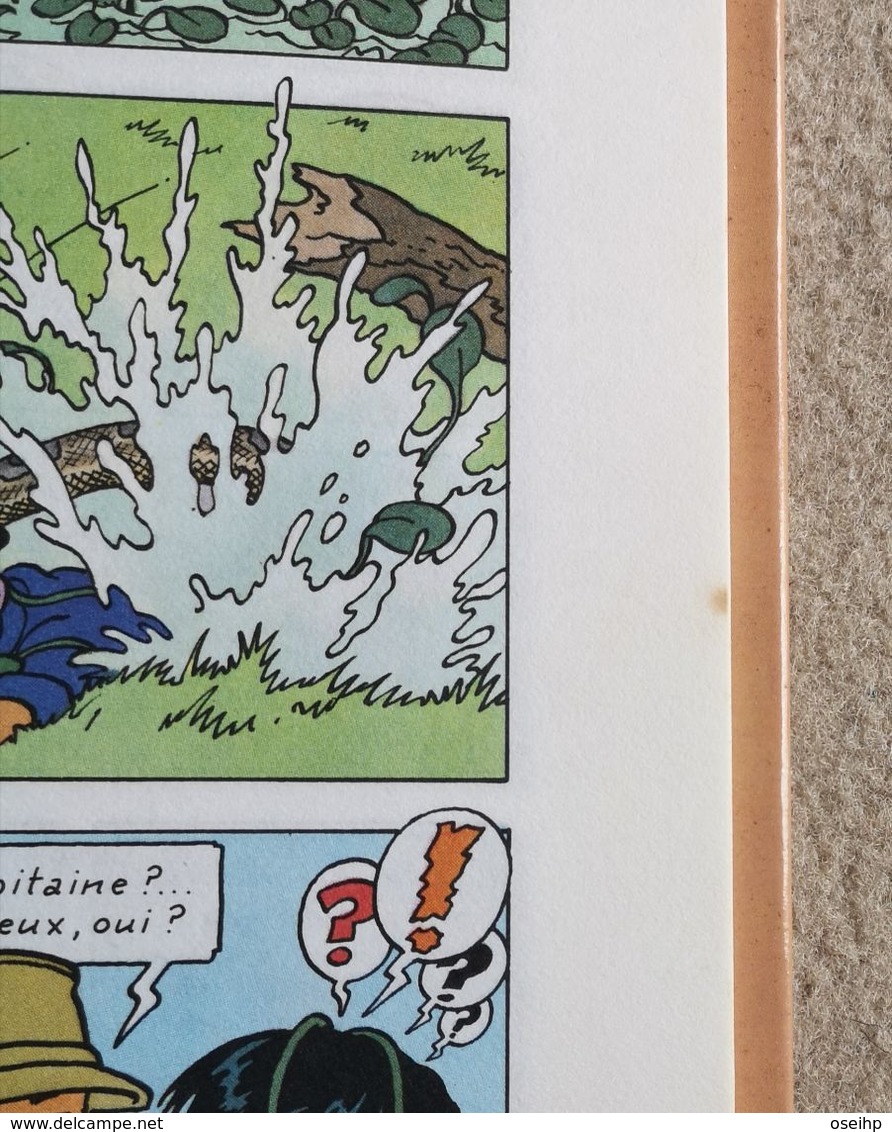 BD EO TINTIN et les PICAROS Hergé Edition Originale 1976 C1 Editions CASTERMAN