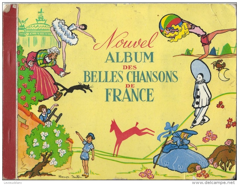 Chocolat Poulain /NouvelAlbum Des Belles Chansons De France/Blois/ Loir Et Cher/1956   ALB12 - Albums & Catalogues