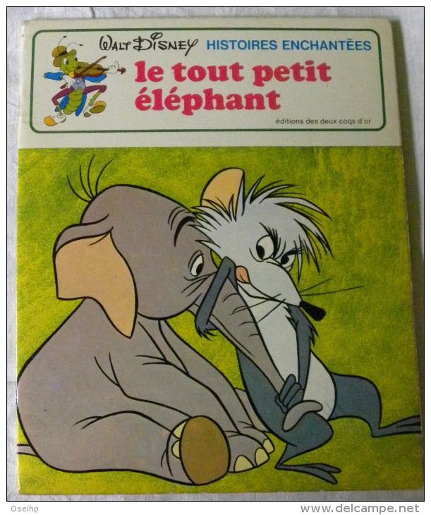 Walt Disney Le Tout Petit Elephant Histoires Enchantées Livre Enfant Souris Tigre - Disney