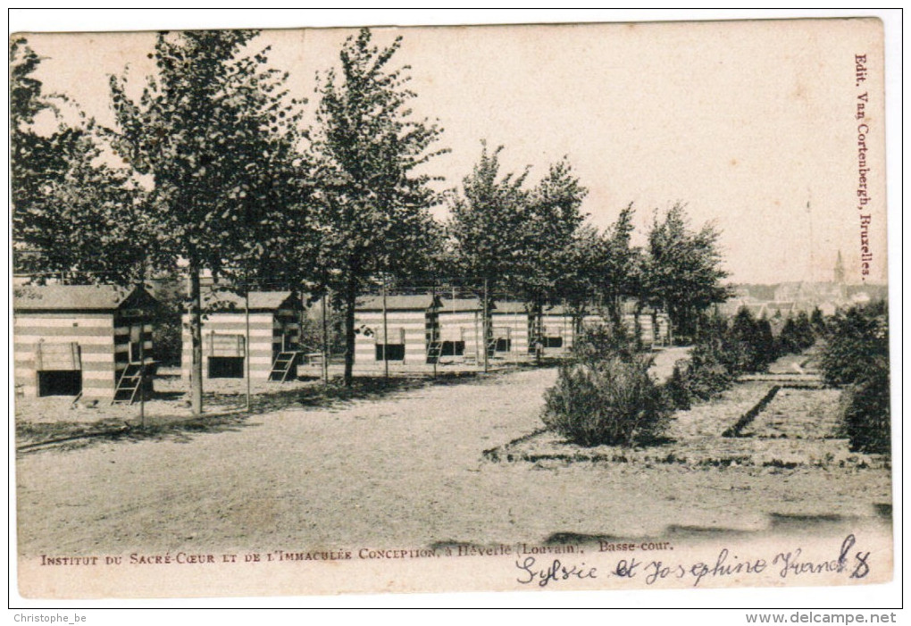 Heverlee, Institut Du Sacré Coeur Et De L'immaculée Conception à Héverlé (Louvain), Basse Cour  (pk21988) - Leuven