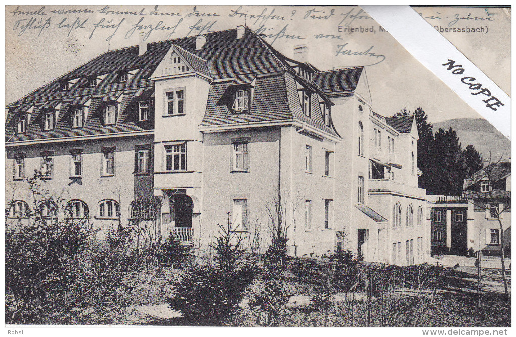 Bade Würtemberg, Sasbach, Erlenbad, Marienheim Obersasbach, Façade établissement - Sasbach