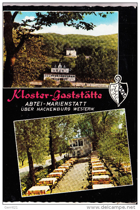 5238 HACHENBURG - MARIENSTATT, Kloster-Gaststätte, 1964 - Hachenburg