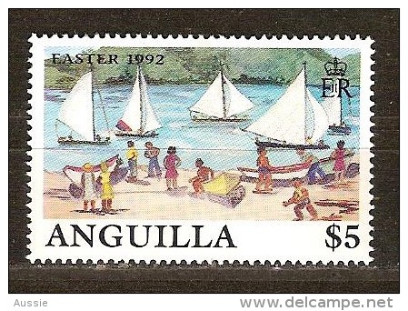 Anguilla 1992 Yvertn° 790 *** MNH Cote 10 Euro Bateaux Boten Ships - Anguilla (1968-...)