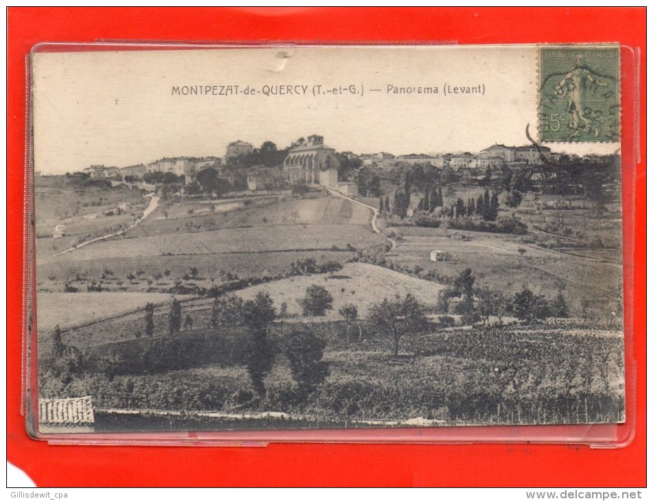 - MONTPEZAT DE QUERCY - Panorama ( Levant ) - Montpezat De Quercy