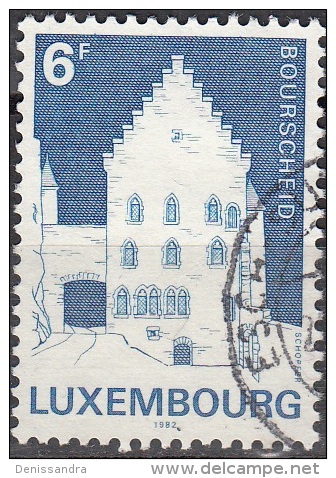 Luxembourg 1982 Michel 1058 O Cote (2008) 0.30 Euro Bourscheid Cachet Rond - Used Stamps