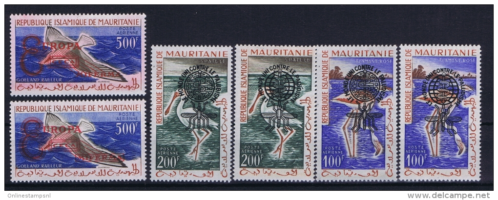 MAURITANIE VI - VIII  Version 1 + 2   MH/* Avec  Charnière  Partly Signed 1962 - Mauritanie (1960-...)