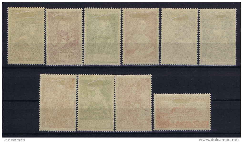 MONACO: Mi N 190 - 199 MH/* Avec  Charnière   1939 - Unused Stamps