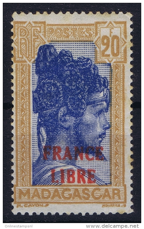 MADAGASCAR  Yv Nr 255 A LIBRE  MH/* Avec Charnière 1942 Mi Nr 305 - Ungebraucht