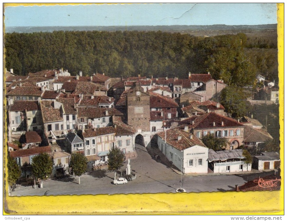 - VERDUN SUR GARONNE - L'Horloge - Vue Aérienne - Verdun Sur Garonne