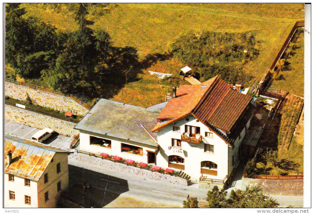 CH 7549 SCUOL - ARDEZ, Hotel Edelweiss, Flugaufnahme - Ardez