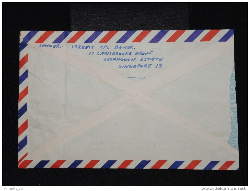 SINGAPOUR - Enveloppe Pour Le Sénégal En 1960- Aff. Plaisant ( Bateaux ) - à Voir - Lot P9730 - Singapour (1959-...)