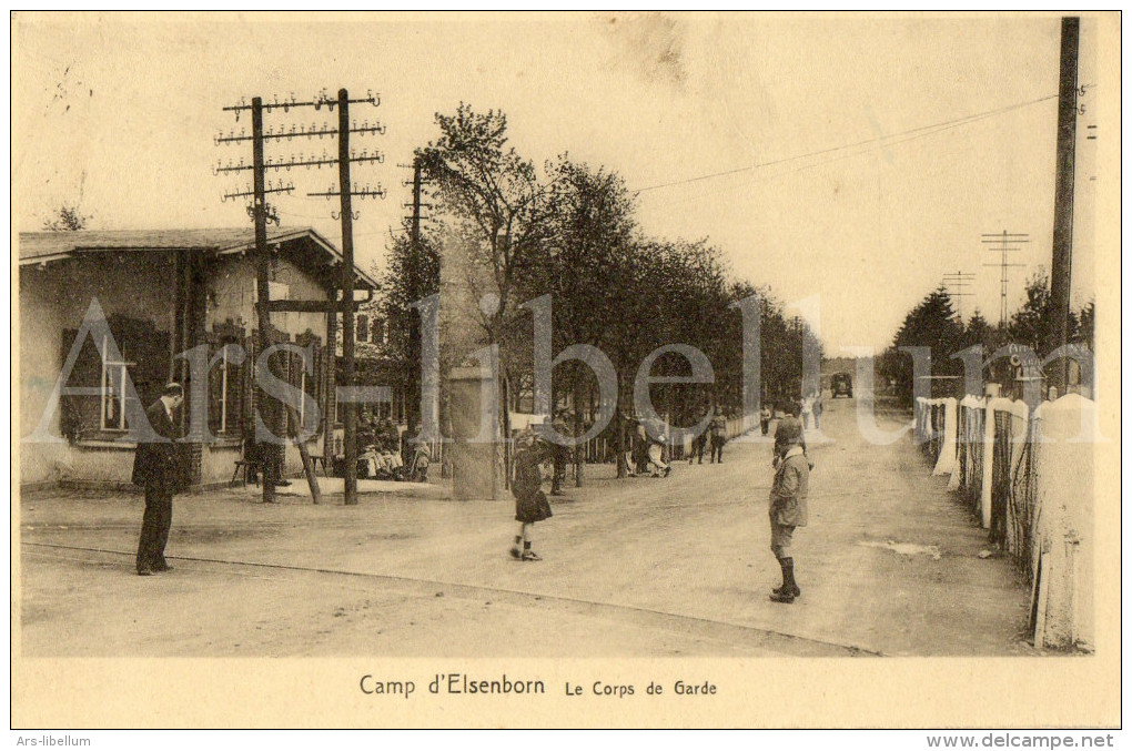 Postkaart / Post Card / Carte Postale / Elsenborn Camp / Le Corps De Garde - Elsenborn (camp)