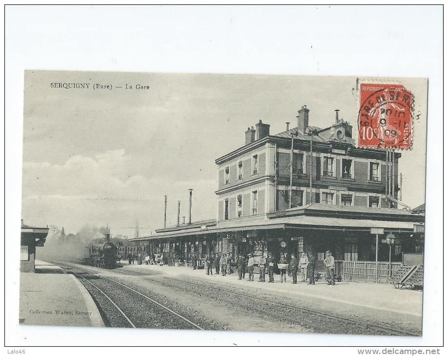 SERQUIGNY . La Gare - Serquigny