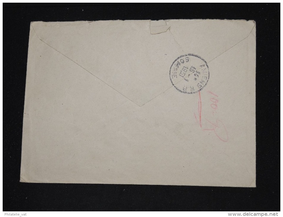 YOUGOSLAVIE - Enveloppe En Recommandée De Sibenik Pour Amiens En 1951 - Aff. Plaisant ( échecs) - à Voir - Lot P9751 - Lettres & Documents