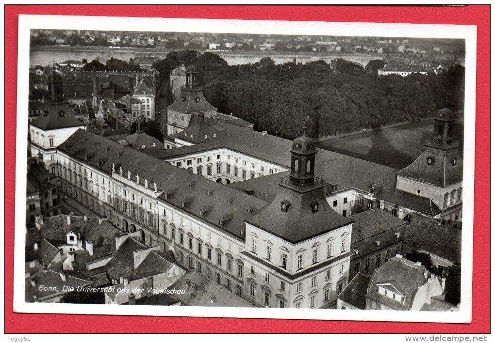 Bonn Am Rhein. Die Universität Aus Der Vogelschau. 1941 - Bonn