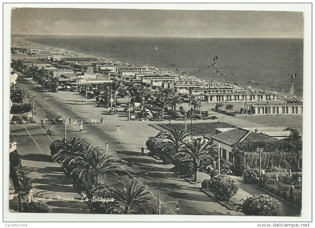 MARINA DI MASSA LA SPIAGGIA  VIAGGIATA F.G. - Massa