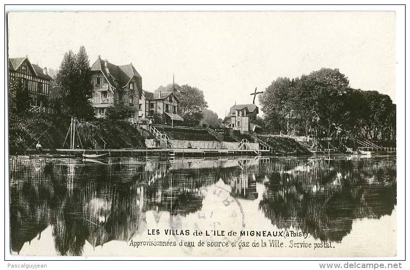 CPA POISSY - LES VILLAS DE L'ILE DE MIGNEAUX - Poissy