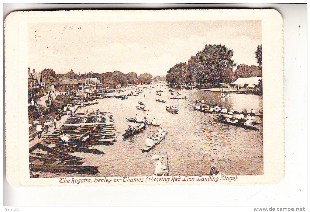 SPORT - RUDERN, Henley, "The Regatta", 1913 - Rowing