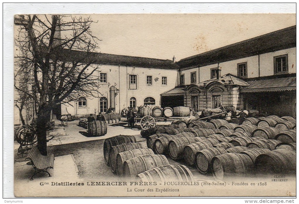 70  FOUGEROLLES            Distileries LEMERCIER Frères      La Cour Des Expéditions - Autres & Non Classés