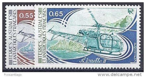 ANTARTIDA FRANCESA 1981 - Yvert #92/93 - MNH ** - Nuevos