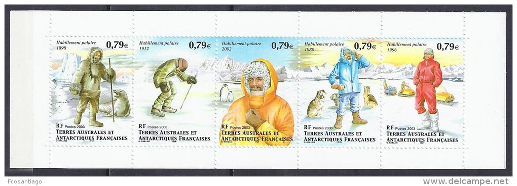 ANTARTIDA FRANCESA 2003 - Yvert #C352 Carnet - MNH ** - Nuevos