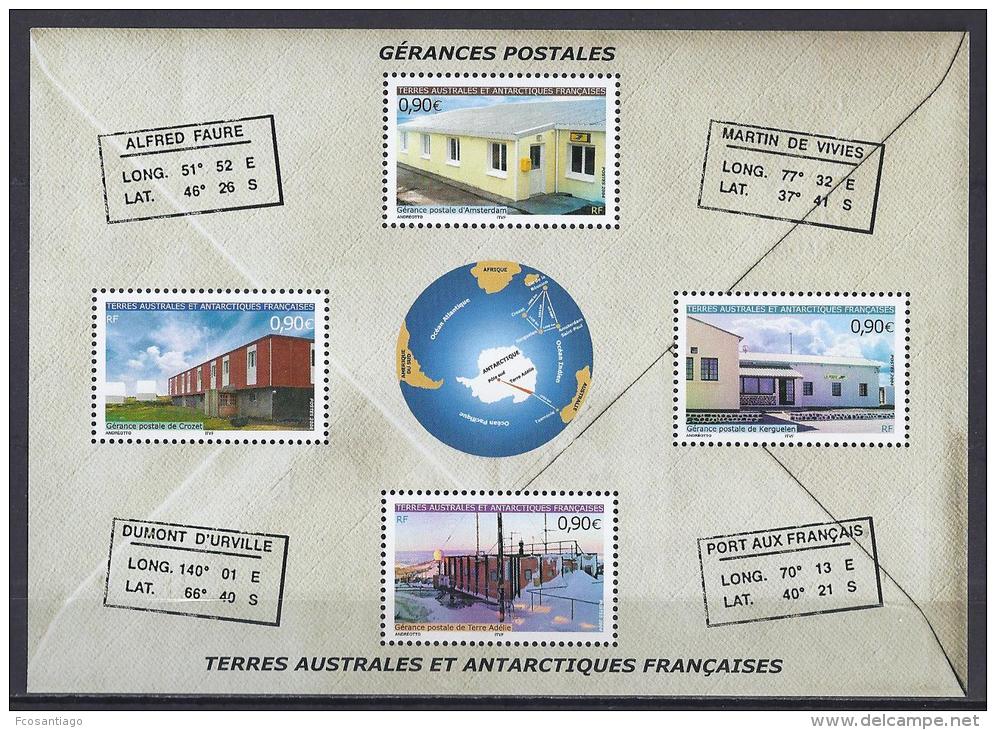 ANTARTIDA FRANCESA 2004 - Yvert #HB11 - MNH ** - Blocks & Sheetlets