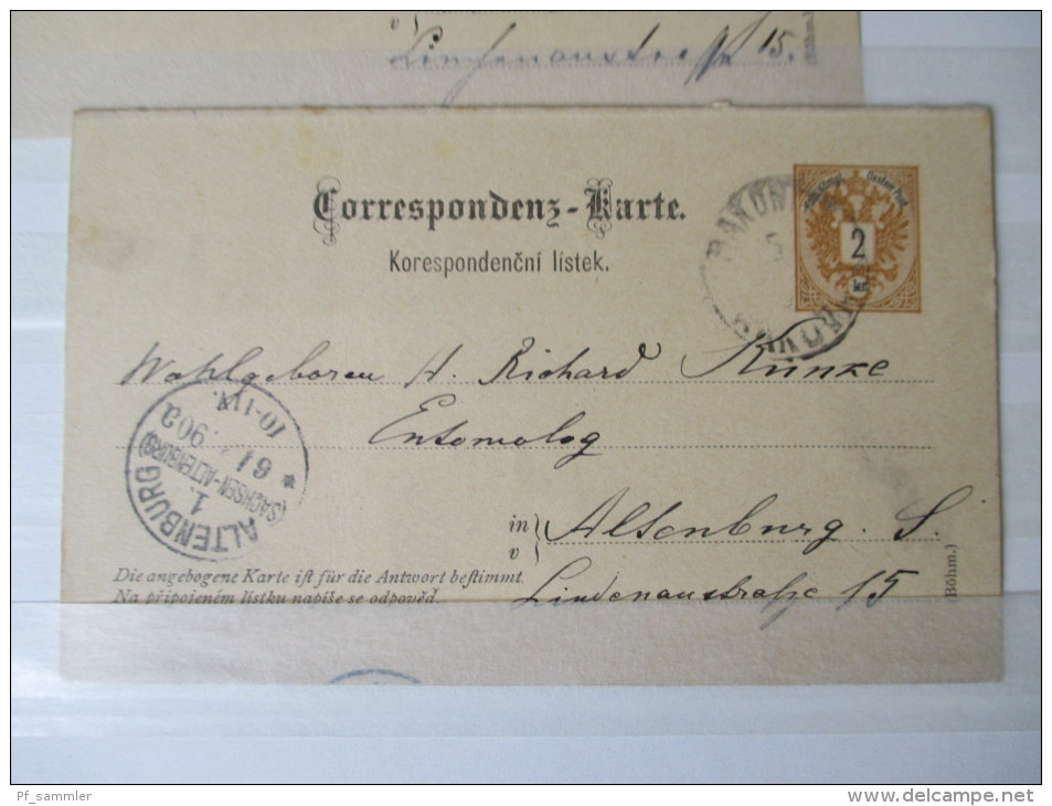 Belegeposten Briefe / GA usw. ca. 1860 - 30er Jahre! 89 Tolle Stücke!! Europa - Asien - Übersee. Spanien ab Klassik!!