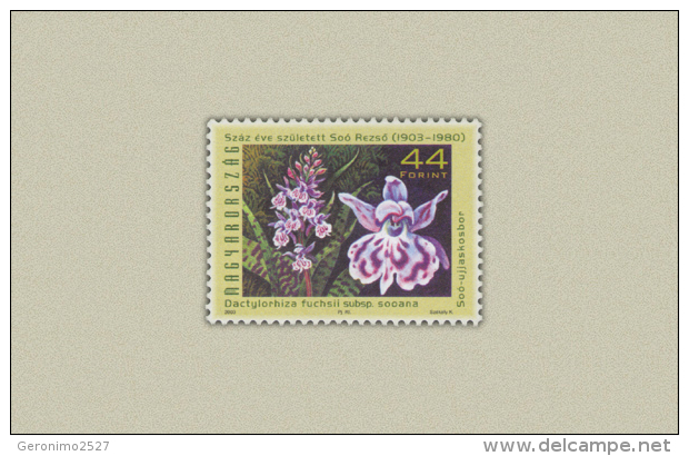HUNGARY 2003 FLORA Plants Flowers ORCHIDS - Fine Set MNH - Unused Stamps