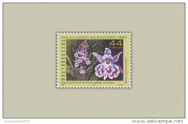 HUNGARY 2003 FLORA Plants Flowers ORCHIDS - Fine Set MNH - Nuevos