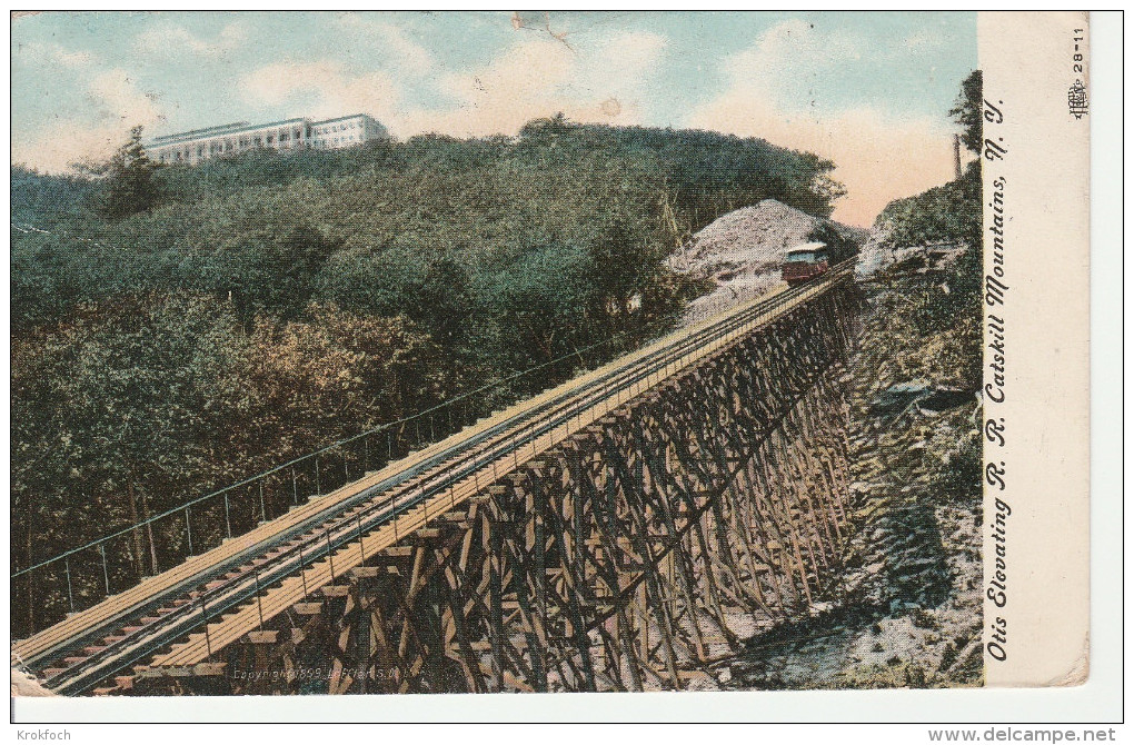 Otis Elevating Catskill Mountains - NY - Railway - 1907 - Catskills