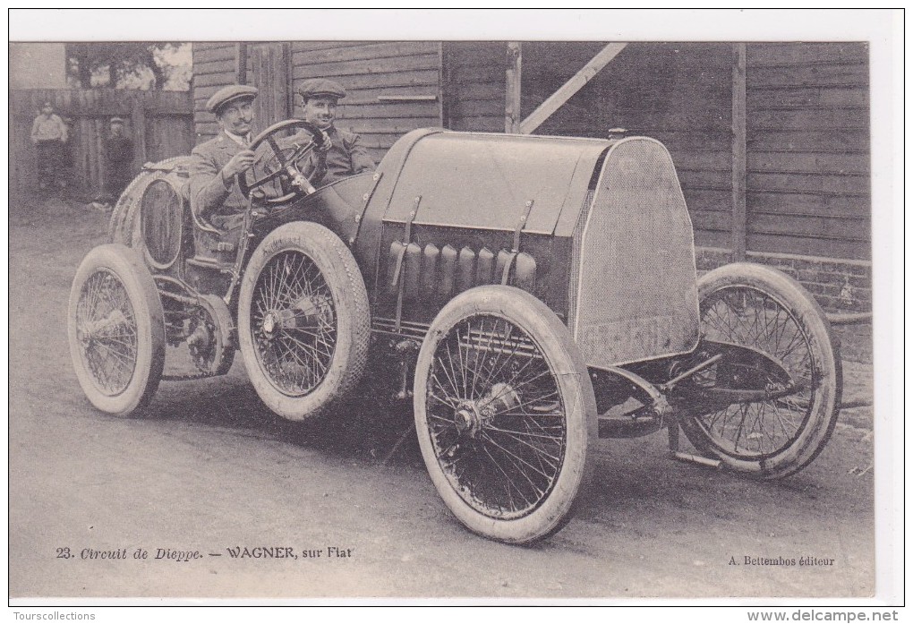 LOT 15 CPA COURSE AUTOMOBILE Du Circuit De DIEPPE De 1906 Toutes De L´Editeur A. Bettembos (voir Description Du Lot) - Autres & Non Classés