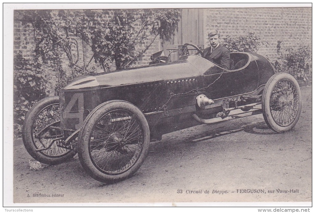 LOT 15 CPA COURSE AUTOMOBILE du Circuit de DIEPPE de 1906 toutes de l´Editeur A. Bettembos (voir description du Lot)