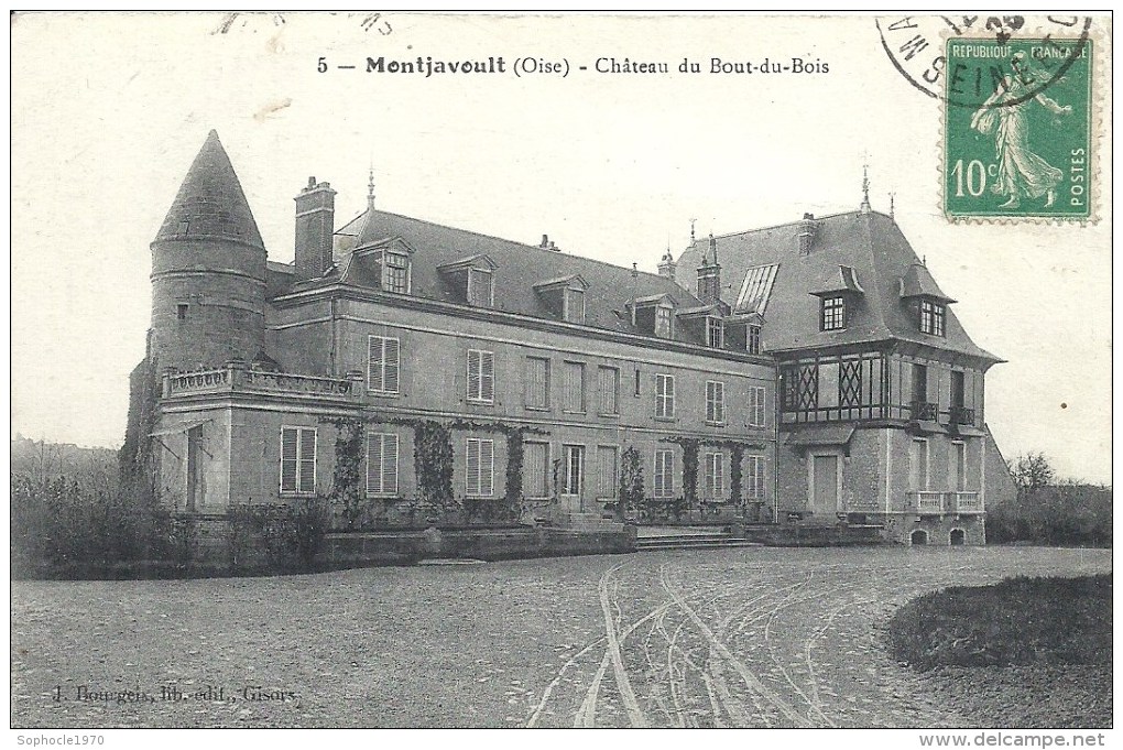 PICARDIE - 60 - OISE  - MONTJAVOULT - Château Du Bout Du Bois - Montjavoult