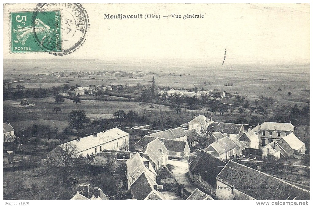 PICARDIE - 60 - OISE  - MONTJAVOULT - Vue Générale - Montjavoult