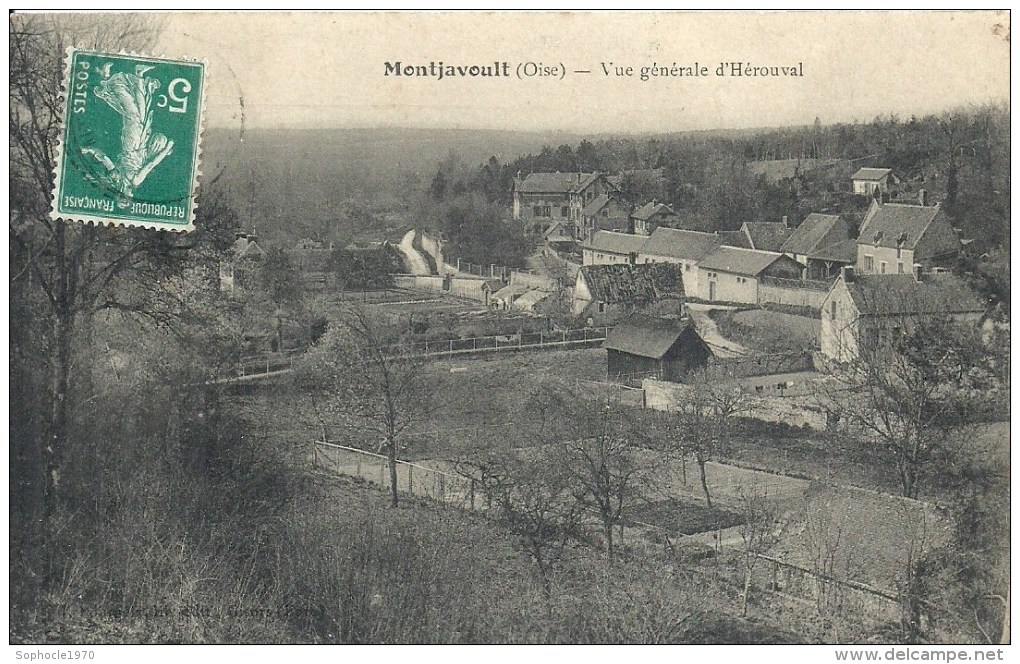 PICARDIE - 60 - OISE  - MONTJAVOULT - Vue Générale D'Herouval - Montjavoult