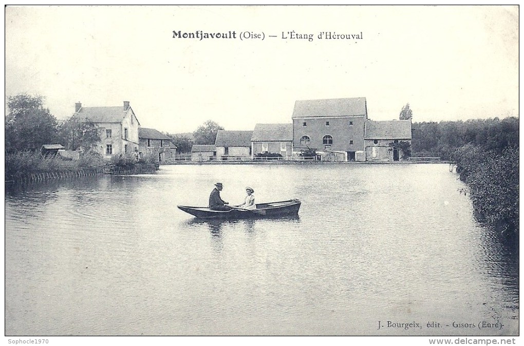 PICARDIE - 60 - OISE  - MONTJAVOULT - L'étang D'Herouval - Montjavoult